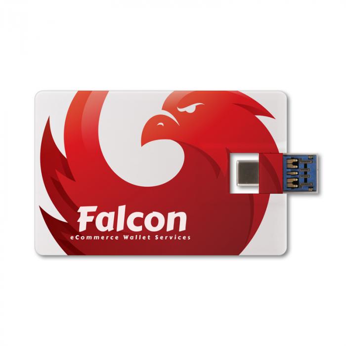 Slimline V Credit Card Type-C Flash Drive