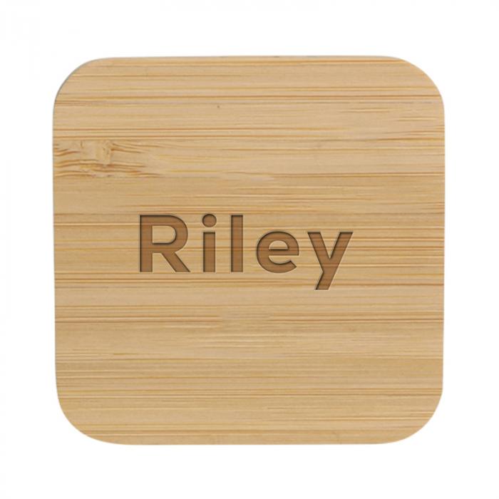 Riley Magnetic Bamboo Charger