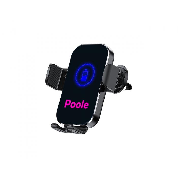 Poole 15W Fast Wireless Car Charger