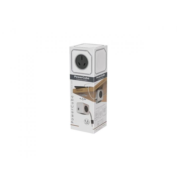 Power Cube Extended Duo USB (2A)