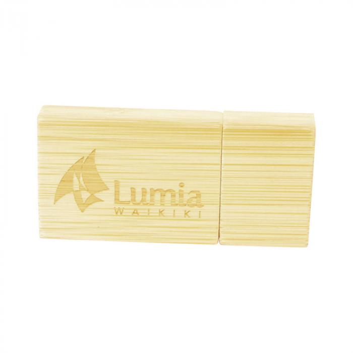 Magnetic Bamboo USB Drive