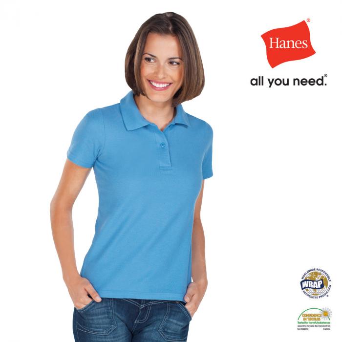 Hanes  Women'S Heavyweight Polo