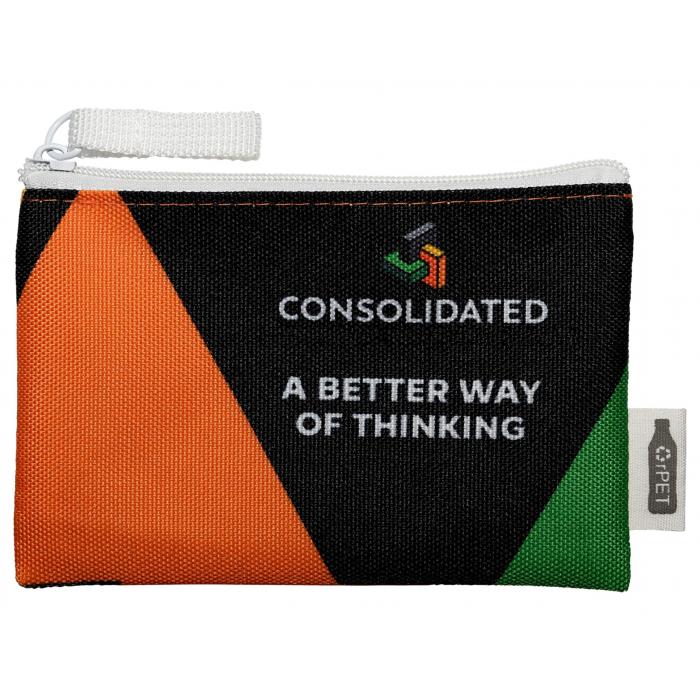 Spectra rPET pouch 8.5cm x 13cm
