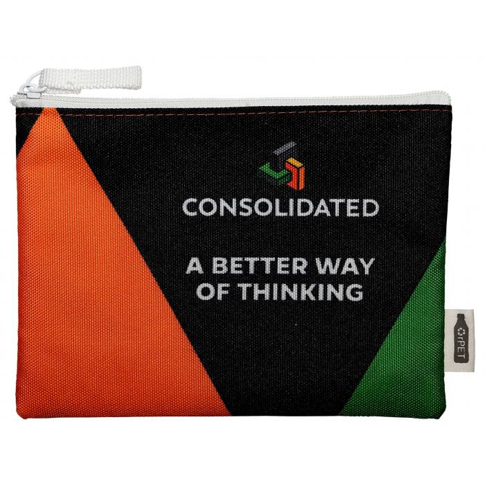 Spectra rPET pouch 12.5cm x 17cm