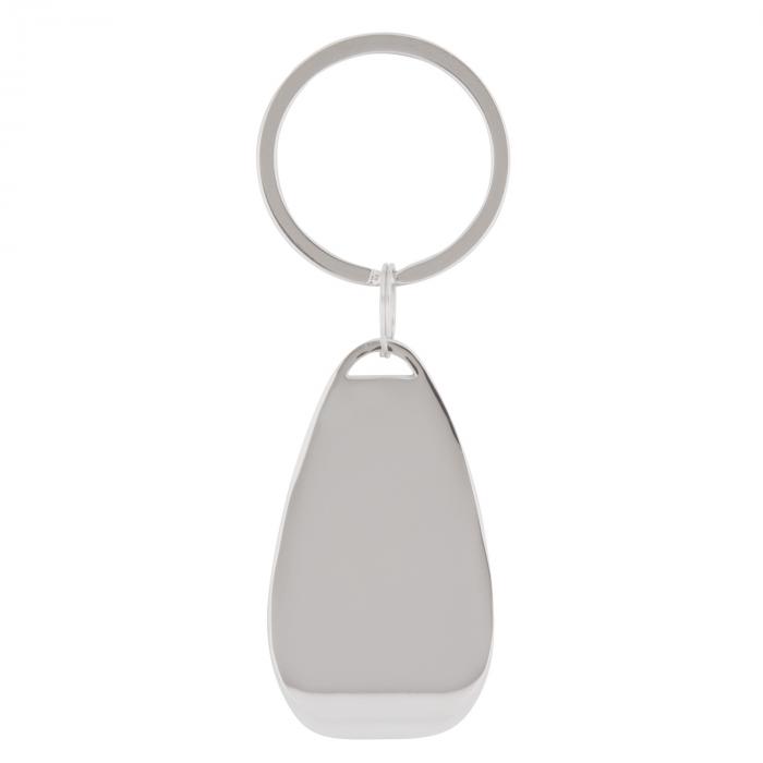 Chrome Bottle Opener Keyring
