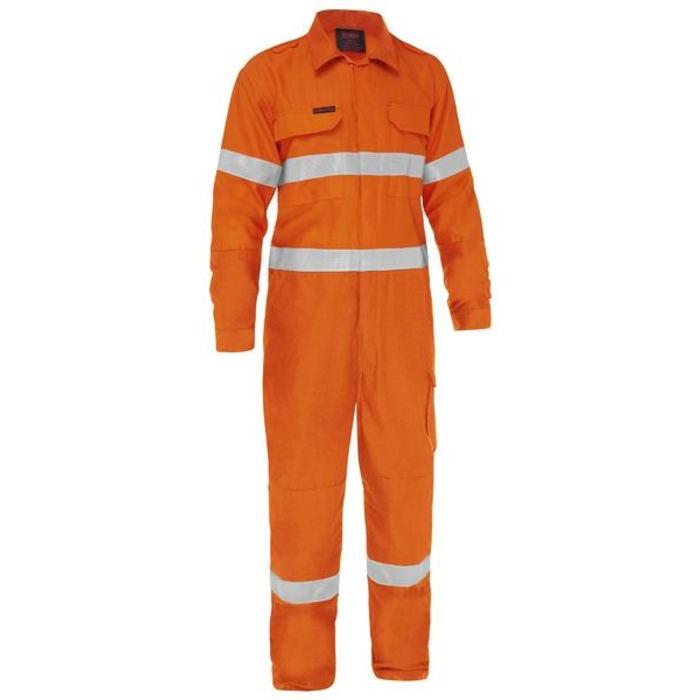 Apex 185 Taped Hi Vis FR Ripstop Vented Coverall