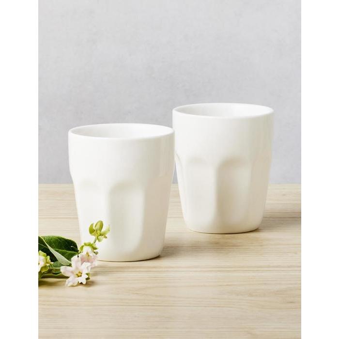 White Basics Latte Cup