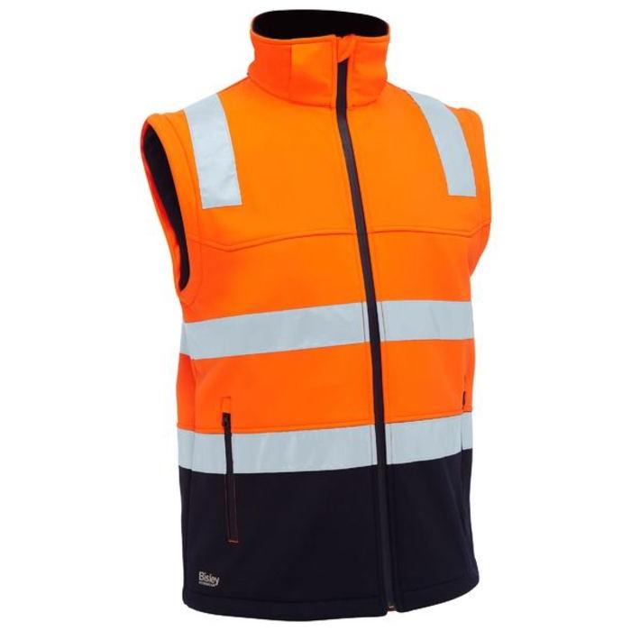 Taped Two Tone Hi Vis 3 in 1 Soft Shell Jacket
