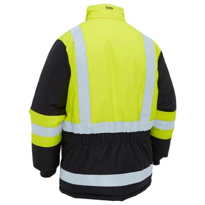 H Taped Hi Vis Freezer Hooded Jacket