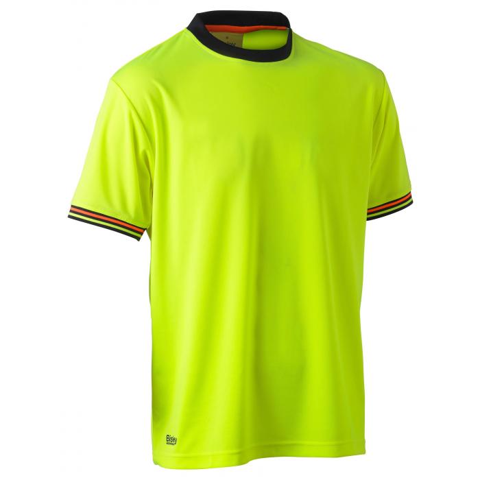 Hi Vis Polyester Mesh T -Shirt - Yellow