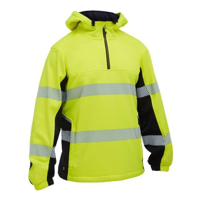 FLX & Move Hi Vis Taped Liquid Repellent Fleece Hoodie