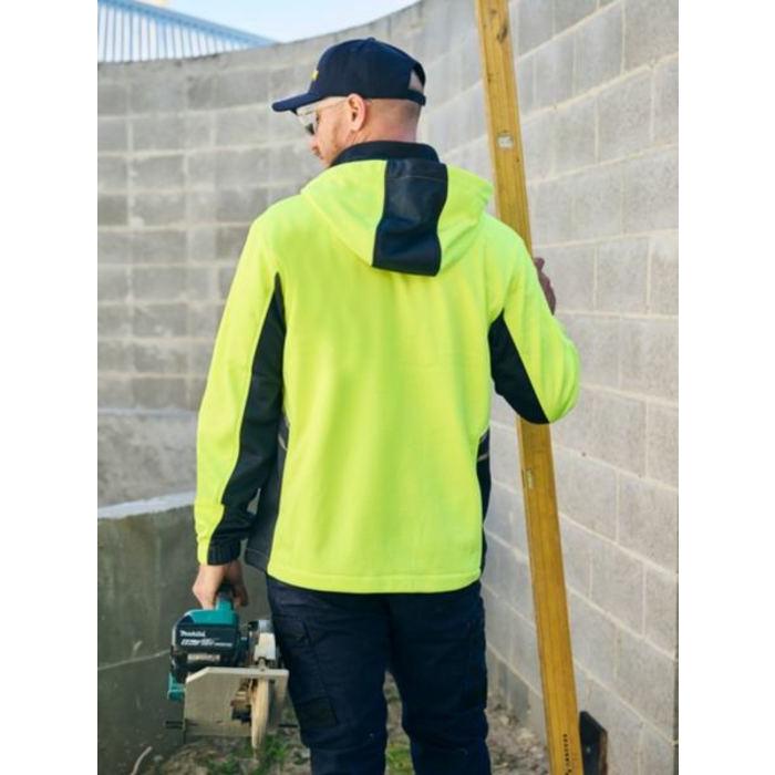 Hi Vis Liquid Repellent Fleece Hoodie