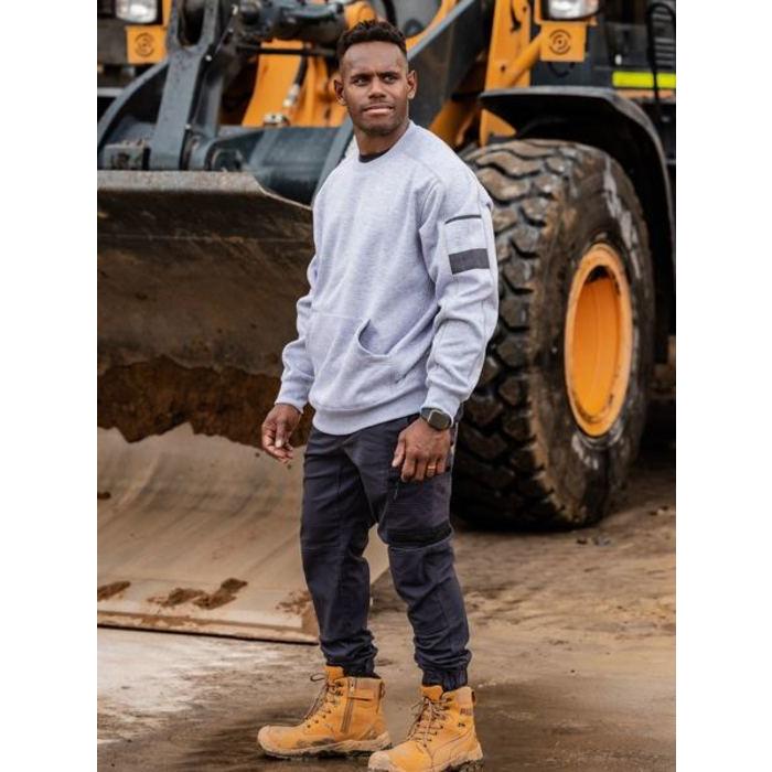 Work Fleece Crew Neck Jumper