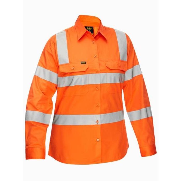 Womens Taped Biomotion Cool Lightweight Hi Vis Shirt