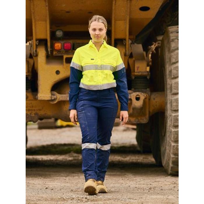 Womens X  Airflow Hi Vis Taped Stretch Ripstop Shirt