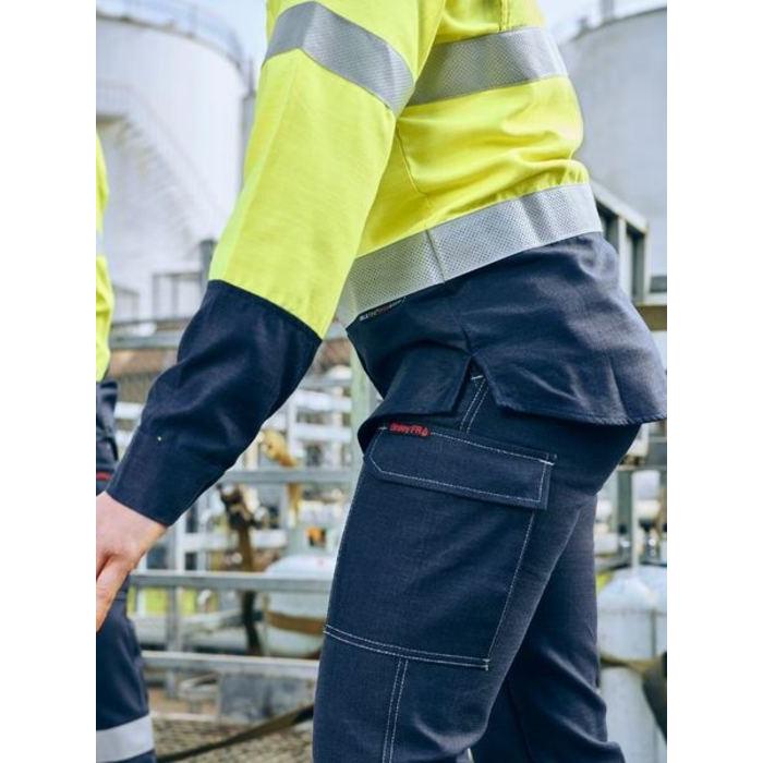 Apex 160 Womens Taped Hi Vis FR Ripstop Vented Shirt
