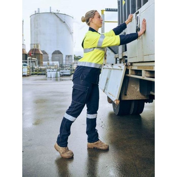 Apex 185 Womens Tape Hi Vis FR Vented Shirt