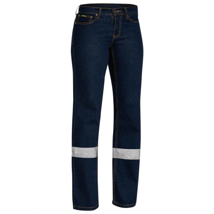 Women's Taped Stretch Jean - Navy