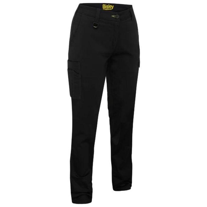 Womens Stretch Cotton Cargo Pants