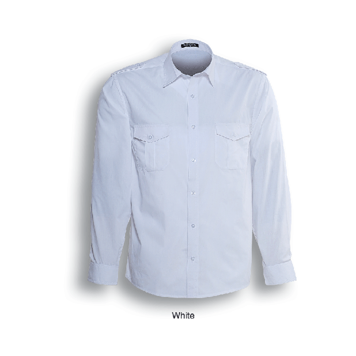 Unisex Adults Service Shirt L/S