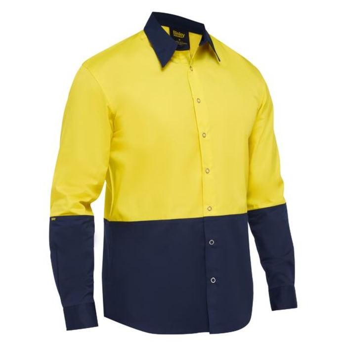 Two Tone Hi Vis Long Sleeve Shirt