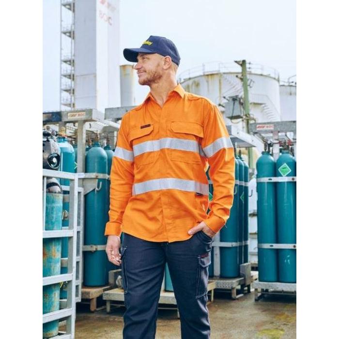 Apex 160 Taped Hi Vis RF Ripstop Vented Shirt