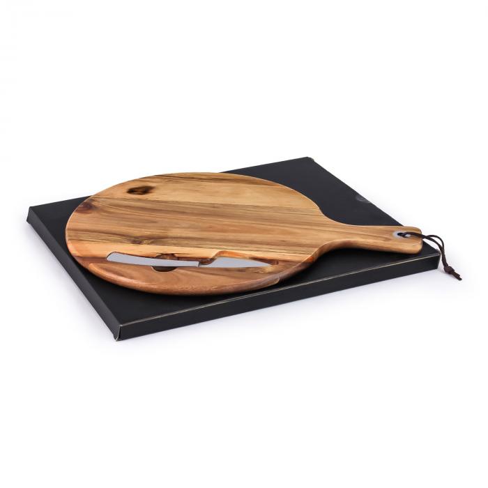 Brie Cheese Board And Knife Set
