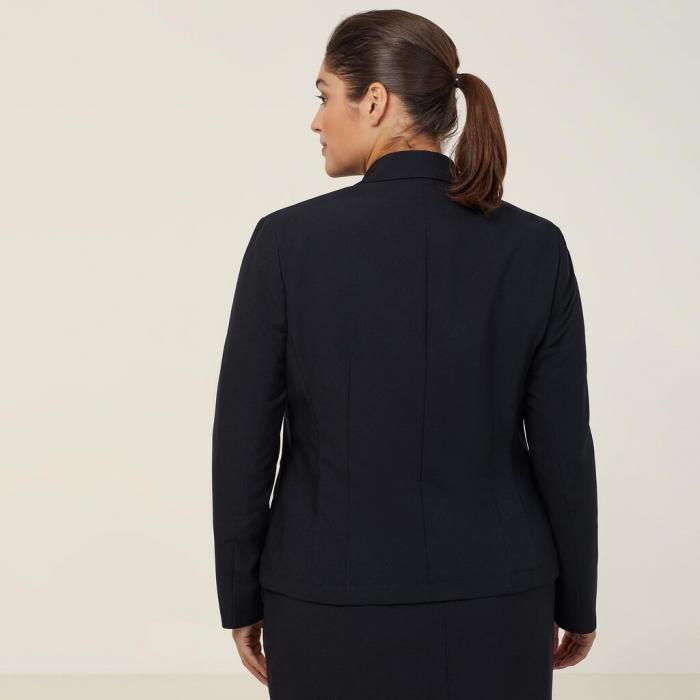 1 Button Mid-Length Ladies Jacket