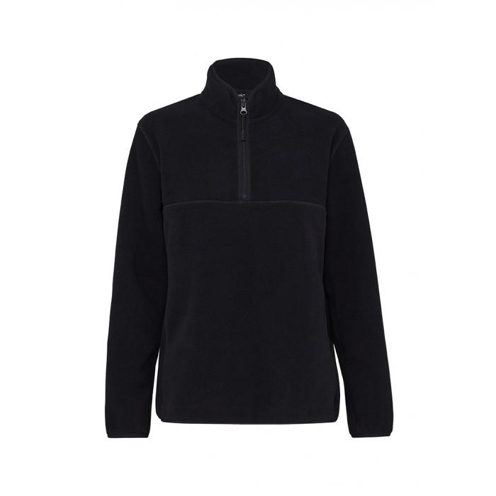 Womens Polar Fleece Zip Neck Pullover
