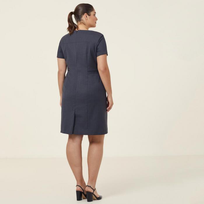 Short Sleeve Detail Dress