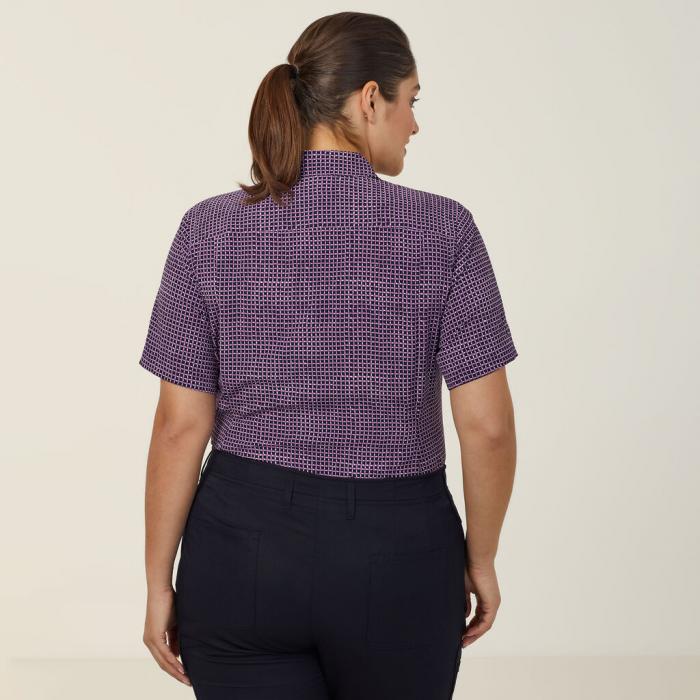 Short Sleeve Action Back Shirt - Ladies