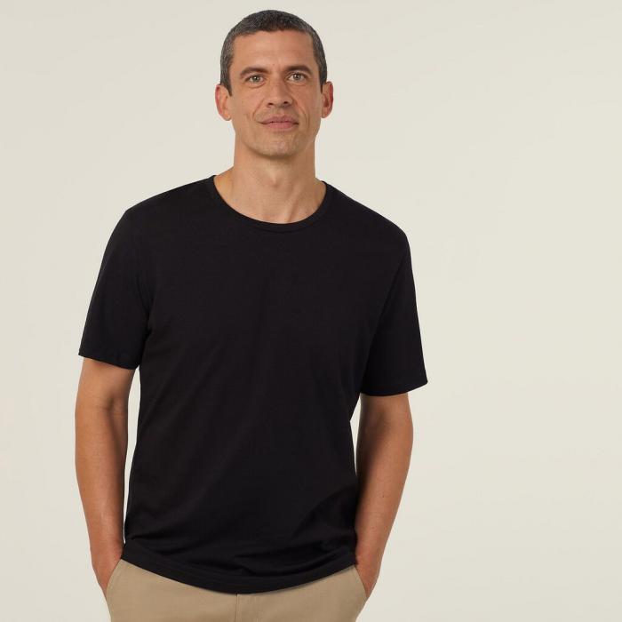 Mens Short Sleeve Crew Neck tee