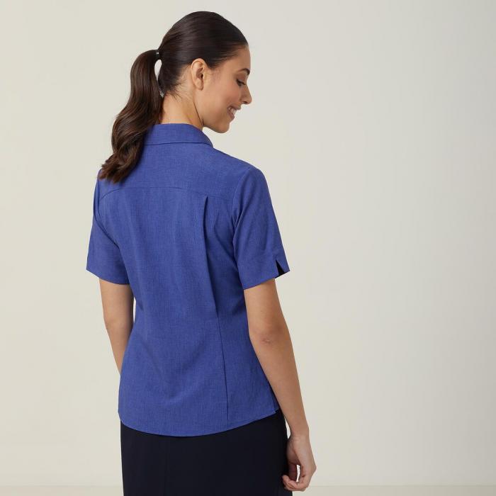 Short Sleeve Action Back Shirt