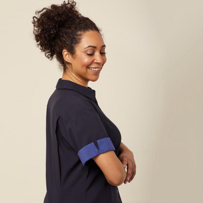 Short Sleeve Action Back Shirt
