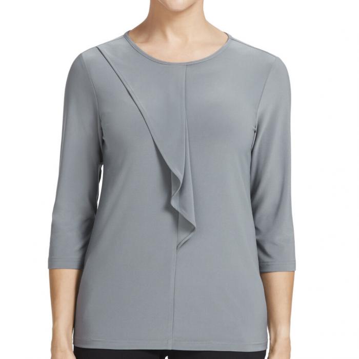 Ladies 3/4 Round Neck T-Top