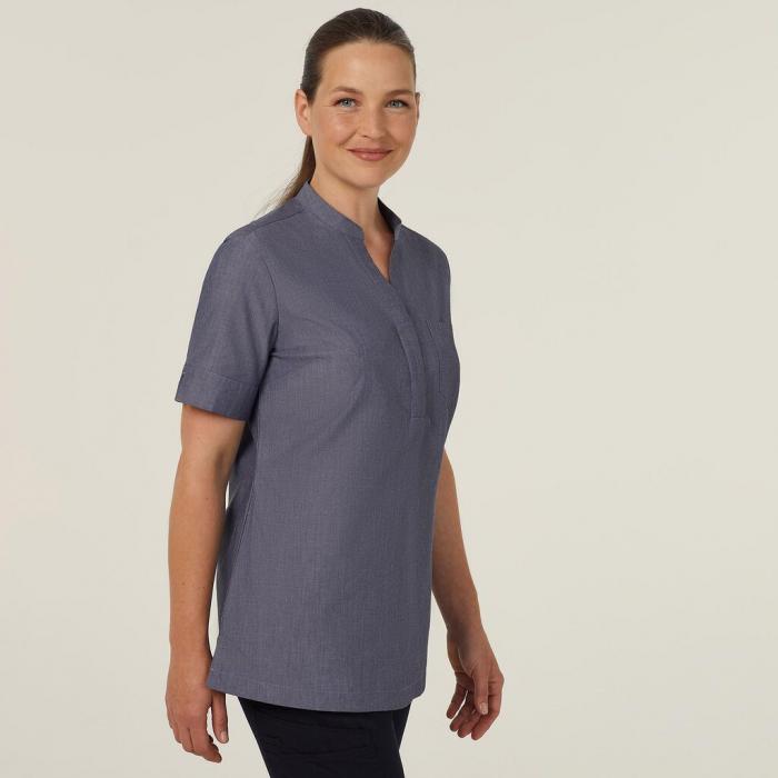 Textured Short Sleeve Tunic