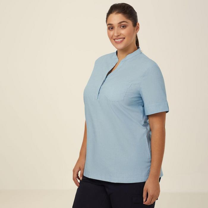 Textured Short Sleeve Tunic