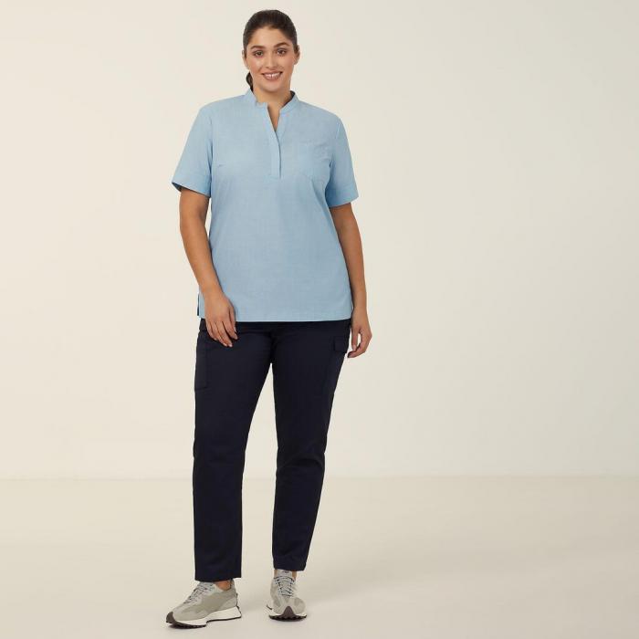 Textured Short Sleeve Tunic