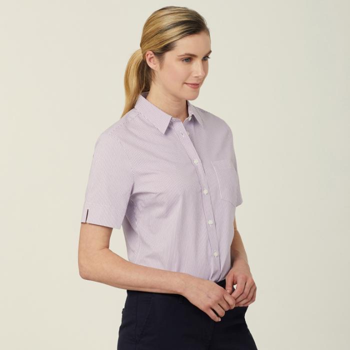 Womens Avignon Stripe Short Sleeve Shirt