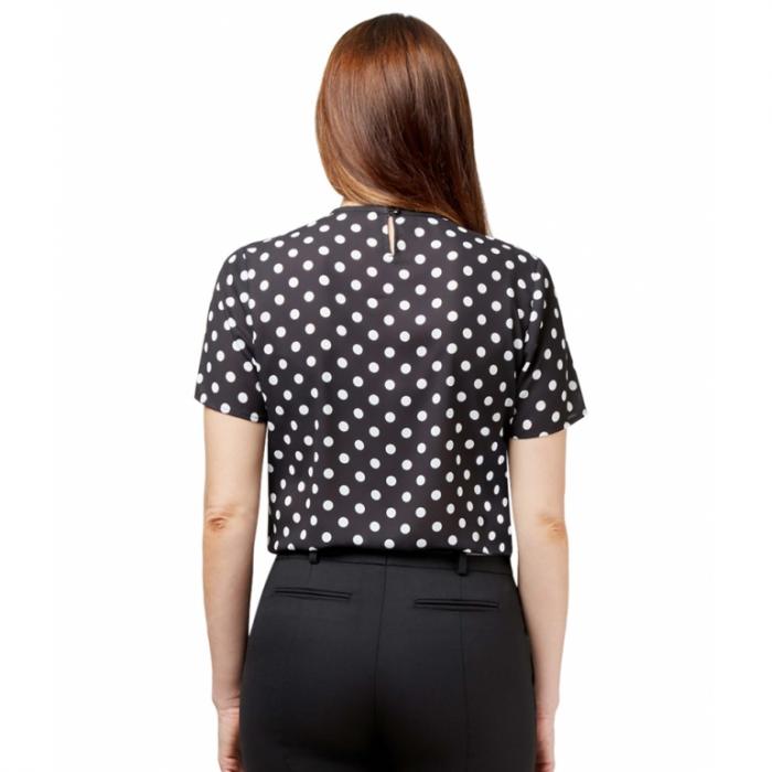 Womens Georgie Short Sleeve Blouse