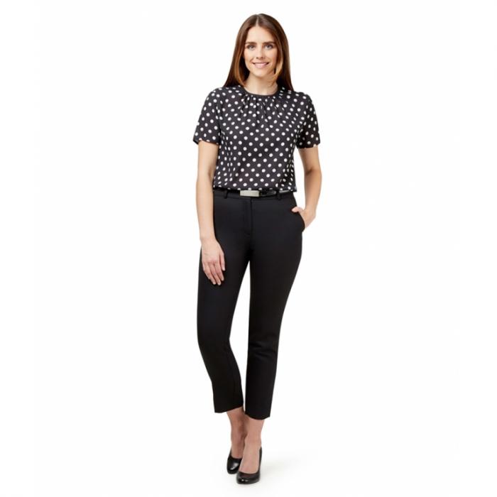 Womens Georgie Short Sleeve Blouse