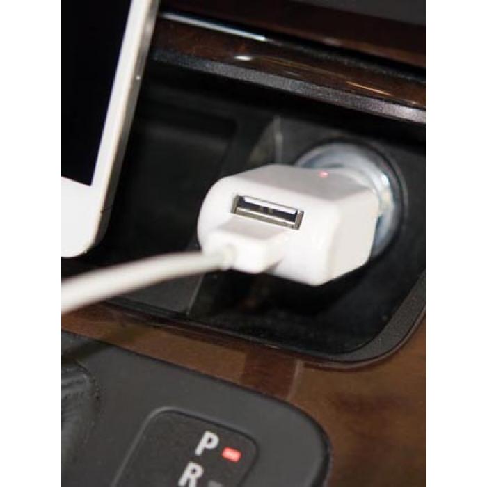 Plastic USB Car Charger