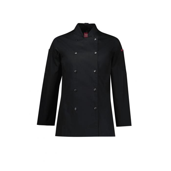 Womens Gusto Long Sleeve Chef Jacket