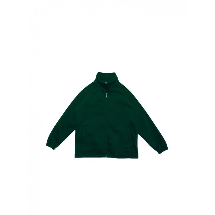 Kids Poly/Cotton Fleece Zip Through Jacket