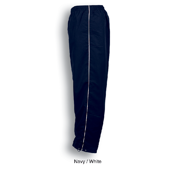 Unisex Adults Track - Suit Pants With Piping