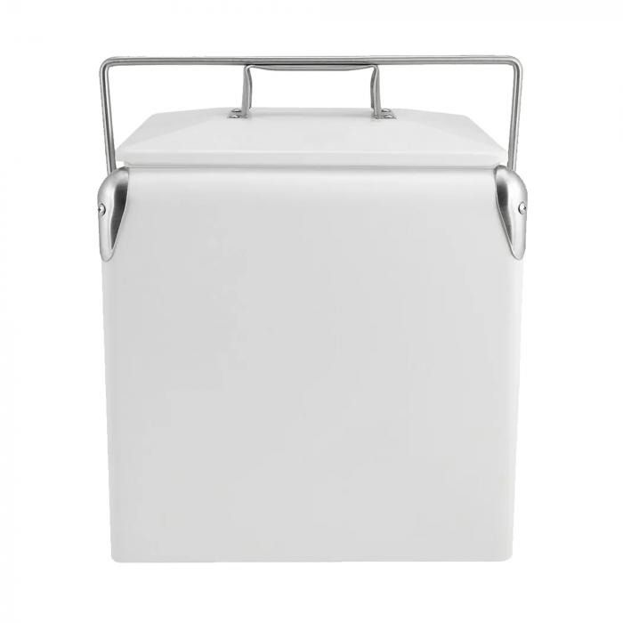 Retro Metal Ice Cooler Box 13L