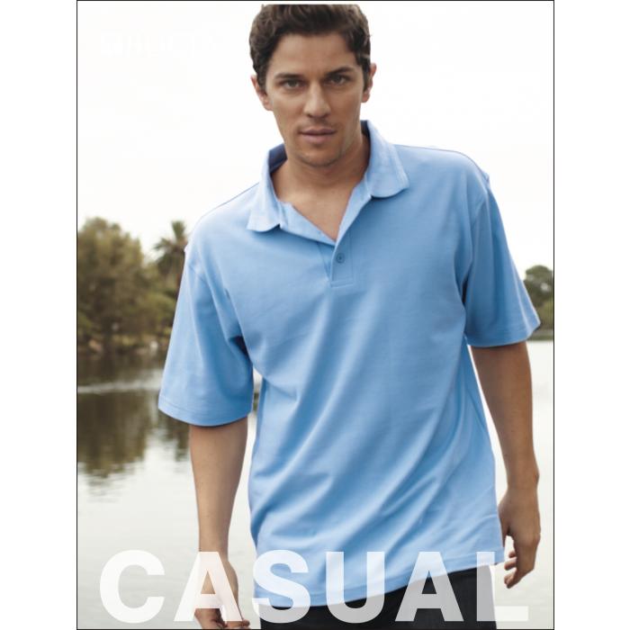 New Unisex Adults Basic Polo