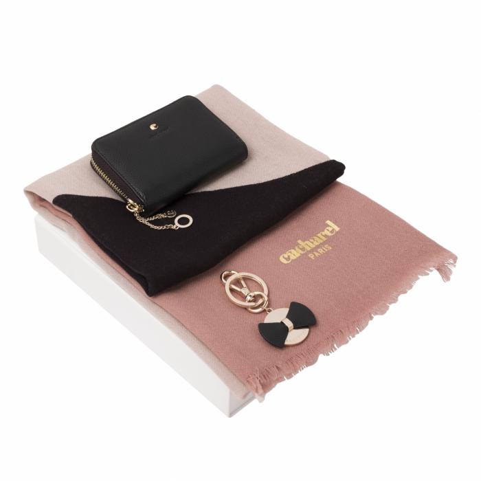 Set Beaubourg (key Ring, Mini Wallet & Scarve)