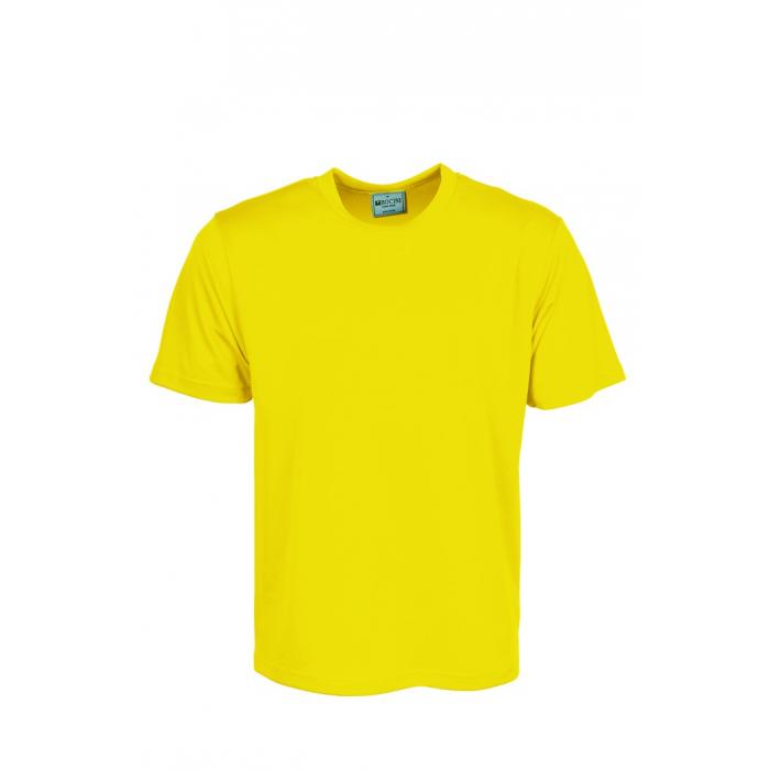 Unisex Adults Plain Breezeway Micromesh Tee Shirt