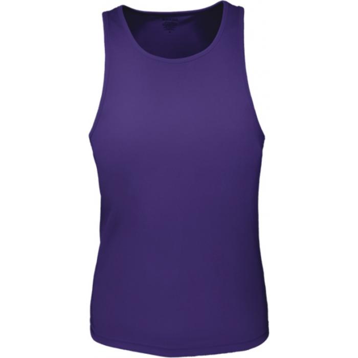 Ladies Brushed Action Back Singlet
